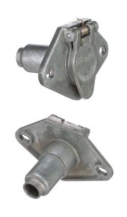 4-Pole Sockets: 12-24 Volts, 35 Amp