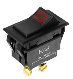 Pollak Toggle Switch 20 Amps @ 12 VDC New 34570P 